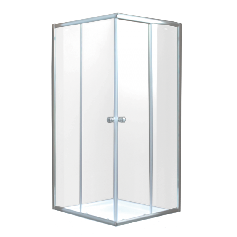 Elegancka Kabina Prysznicowa Parla 80x80 - Transparentna Stylowa Invena