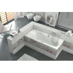 Wanna Komfort 160x75 Canyon II z Eleganckimi Uchwytami