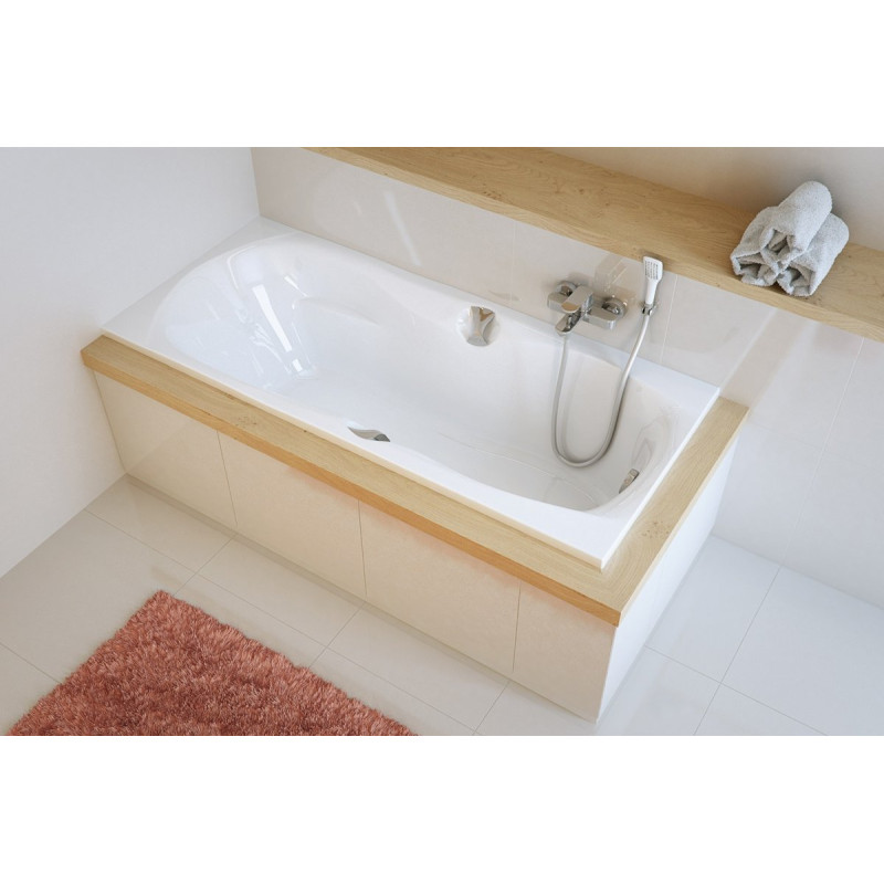 Wanna Komfort 160x75 Canyon II z Eleganckimi Uchwytami