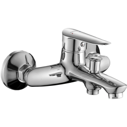 Kuchinox Cento bateria wannowa ścienna chrom