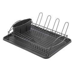 Czarna Suszarka do Naczyń VERONA — Styl i Funkcjonalność na Twoim Blacie!