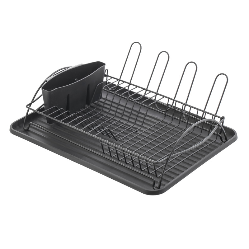 Czarna Suszarka do Naczyń VERONA — Styl i Funkcjonalność na Twoim Blacie!