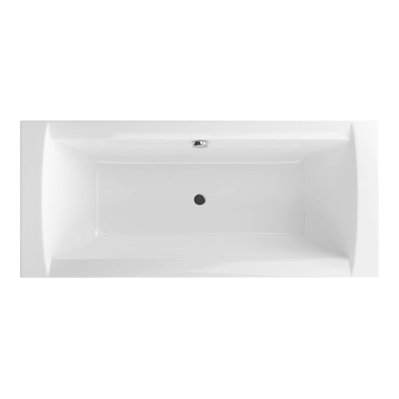 Luksusowa Wanna Crown II 170x75 z Innowacyjnym Zagłówkiem IDEA