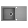 Kuchinox Shire zlewozmywak granitowy szare 440x760 1-komorowy