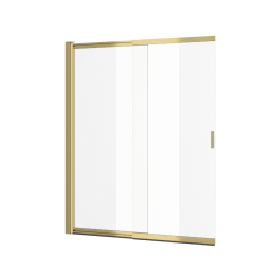 Liner parawan nawannowy 110x140 cm rozsuwany 2-częściowy lewy / prawy, złoty połysk