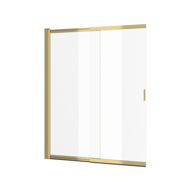 Liner parawan nawannowy 110x140 cm rozsuwany 2-częściowy lewy / prawy, złoty połysk