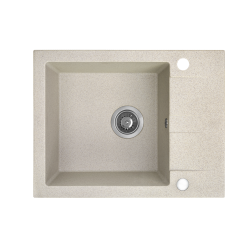 Kuchinox Shire zlewozmywak granitowy beż 440x560 1-komorowy