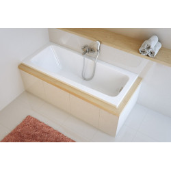 Excellent Ava wanna prostokątna 150x70 cm  biały połysk