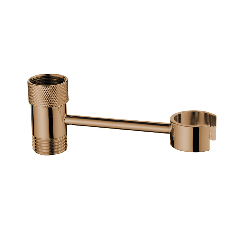 Ekskluzywny uchwyt na słuchawkę w różowym złocie - styl i funkcjonalność w Twojej łazience