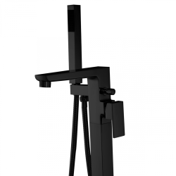 Luksusowa Bateria Wolnostojąca Paros Czarna - Styl i Elegancja w Twojej Łazience