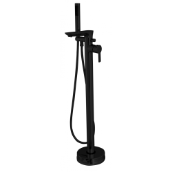 Luksusowa bateria wannowa wolnostojąca Glamour w kolorze czarnym - Elegancja i Styl