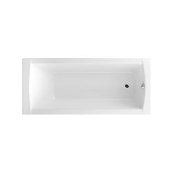 Aquaria wanna prostokątna 170x75 cm, biały połysk