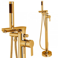 Ekskluzywna złota bateria do wanny Glamour – luksusowy akcent w Twojej łazience!