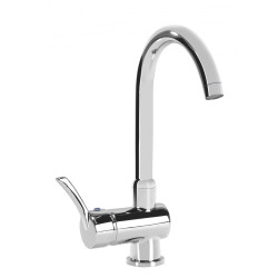 Nowoczesna bateria kuchenna Kostel BFK_062M z obrotowym kranem - styl i funkcjonalność