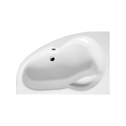 Newa Plus wanna narożna 160x95 cm lewa, biały połysk