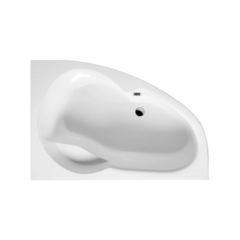 Newa Plus wanna narożna 160x95 cm prawa, biały połysk