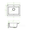 Zlewozmywak Komodo Biały 1-Komorowy z Syfonem Space Saving - Elegancja i Funkcjonalność
