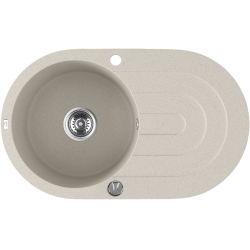 Zlewozmywak Dafne Beżowy - Elegancja i Trwałość na Lata, Idealny do Twojej Kuchni!