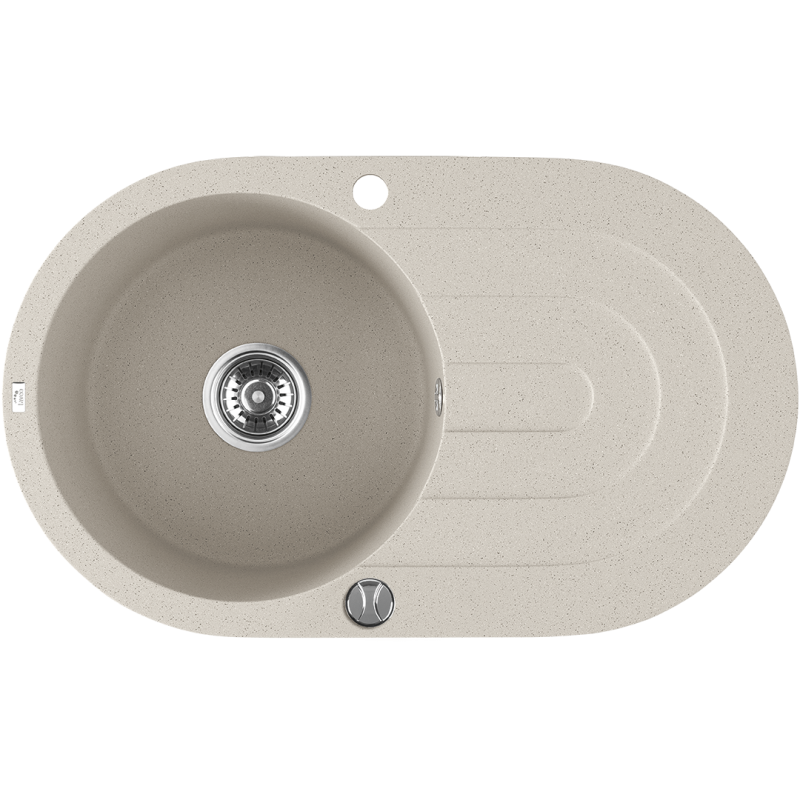 Zlewozmywak Dafne Beżowy - Elegancja i Trwałość na Lata, Idealny do Twojej Kuchni!