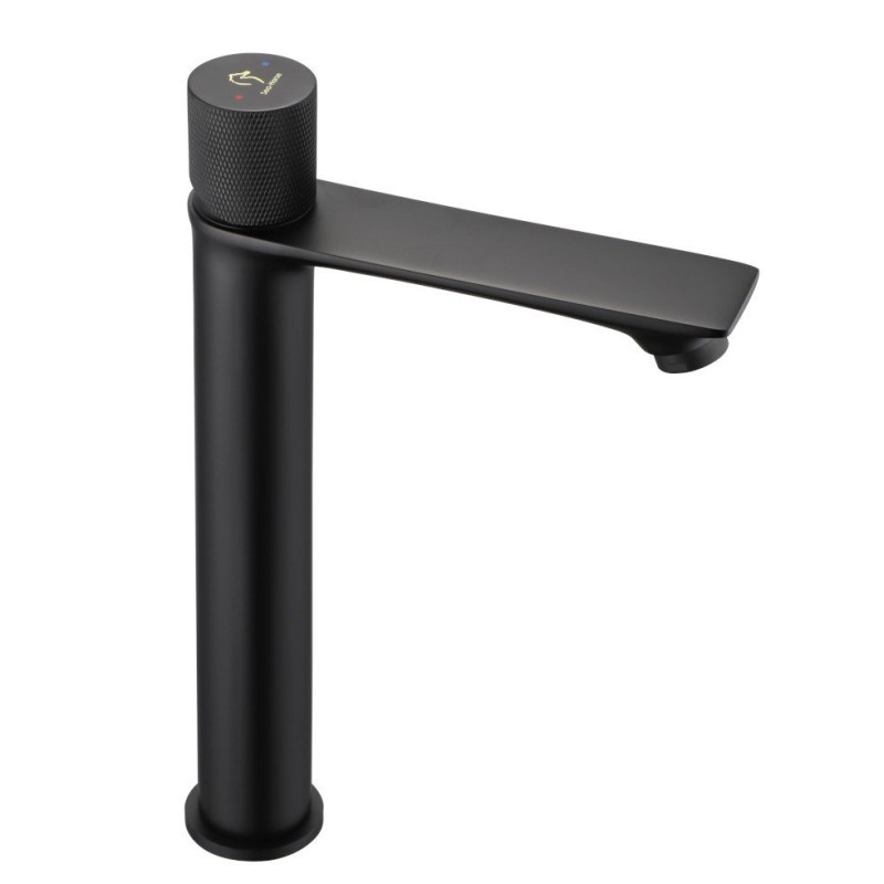 Elegancka Czarna Bateria Umywalkowa Sovo - Nowoczesność i Styl w Twojej Łazience