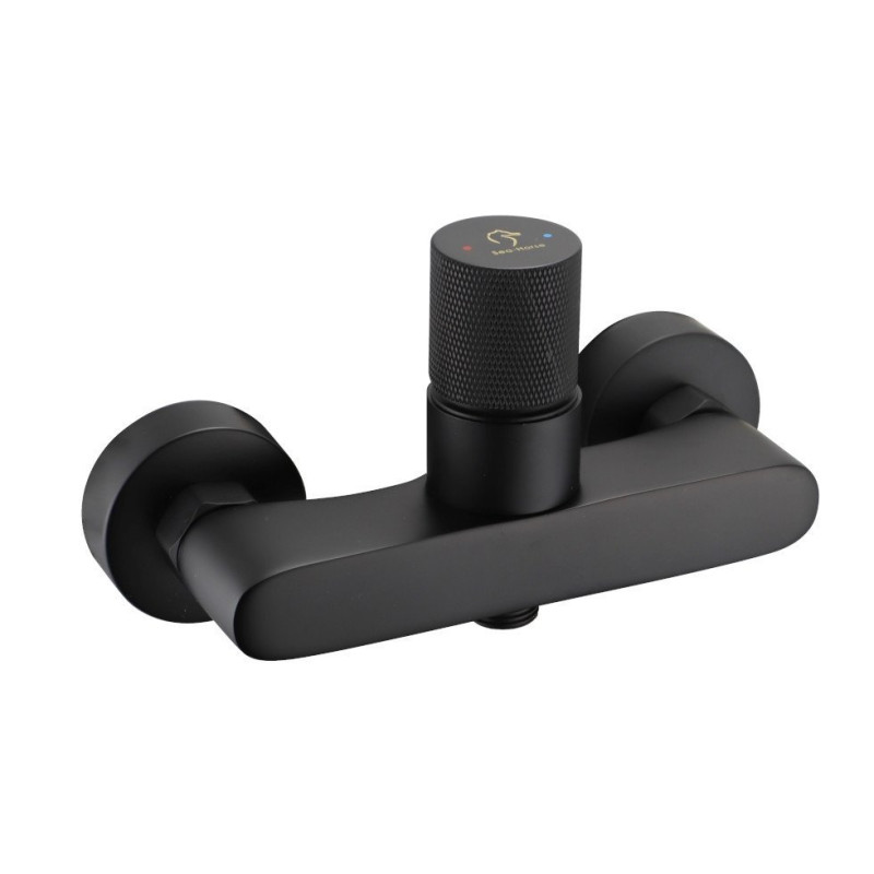 Sovo - Elegancka czarna bateria prysznicowa BJJ206B dla nowoczesnych łazienek