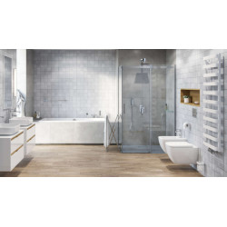 Keria bateria wannowa 4 otworowa, chrom