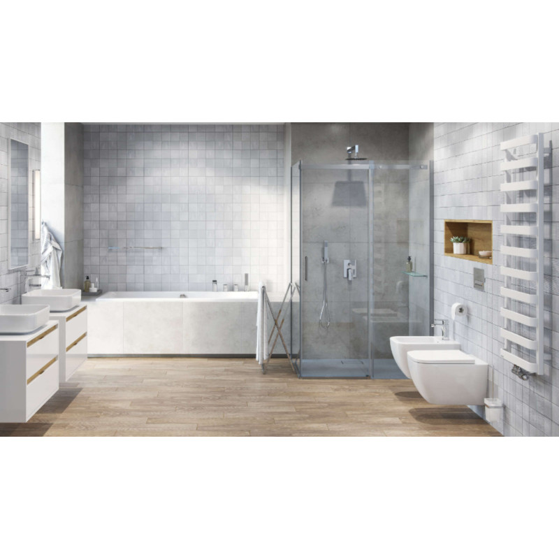 Keria bateria wannowa 4 otworowa, chrom