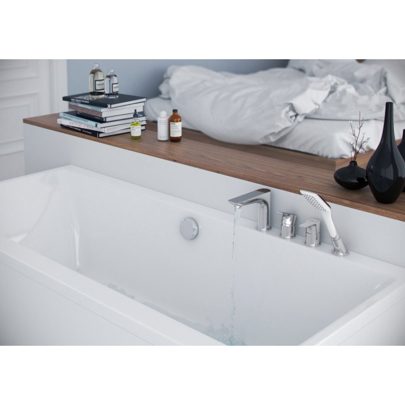 4-otworowa Bateria Wannowa OXALIA - Elegancja i Funkcjonalność w Twojej Łazience!