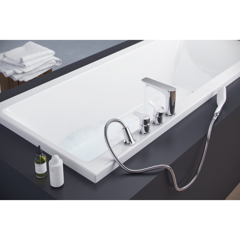 4-otworowa Bateria Wannowa OXALIA - Elegancja i Funkcjonalność w Twojej Łazience!