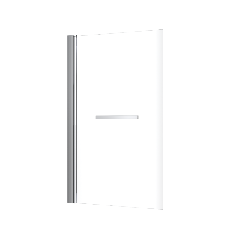 Seria 900 parawan nawannowy 75x145 cm 1-częściowy z uchwytem lewy / prawy, chrom