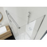 Elegancka Kabina Prysznicowa JOTA, Chrom, 90x90x195 cm - Nowoczesny Design!