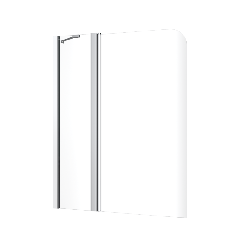 Seria 900 parawan nawannowy 100x145 cm 2-częściowy lewy / prawy, chrom