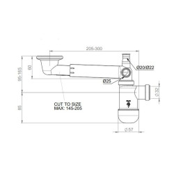 Niezawodny Syfon Umywalkowy Klik-Klak: Oszczędzaj Miejsce i Zachowaj Styl!