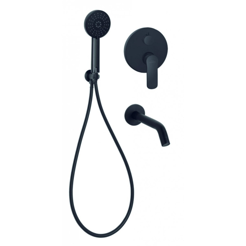 Elegancki Zestaw Podtynkowy Siros z Uniwersalną Baterią 2-Funkcyjną BS-90-W12