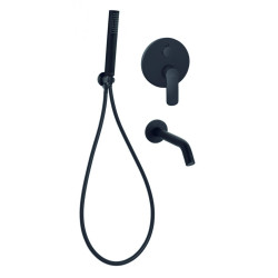 Elegancki Zestaw Siros: Podtynkowa Instalacja Wanno-Prysznicowa 2-Funkcyjna