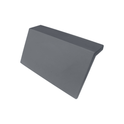 Prim zagłówek wannowy, szary