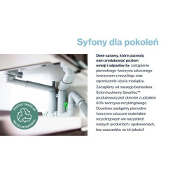 Niezawodny Syfon Brodzikowy z Innowacyjnym Korkiem Klik-Klak