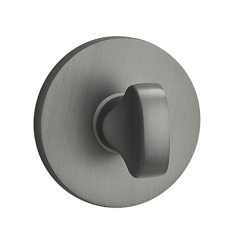 Stylowy Okrągły Szyld WC Grafitowy – Nowoczesne Wykończenie Wnętrz!