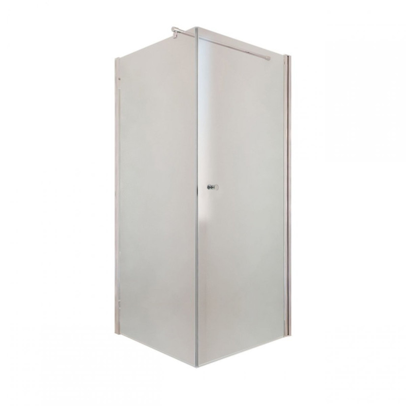 Elegancka Kabina Prysznicowa 80x80 Chrom Transparent z Powłoką Clean Glass, Nowość!