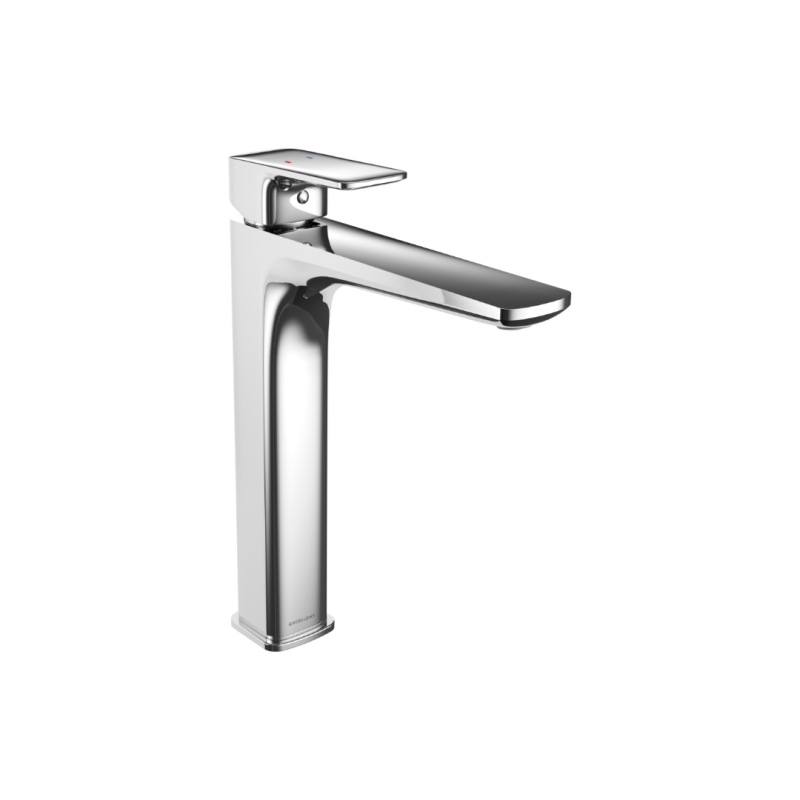 Keria bateria umywalkowa stojąca wysoka, chrom