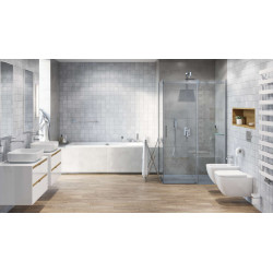 Excellent Keria bateria bidetowa stojąca  chrom