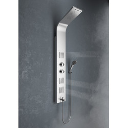 More Termo panel prysznicowy 150x20 cm, stal nierdzewna