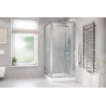 Glas panel prysznicowy 140x22 cm