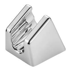 Lśniący Chromowany Uchwyt na Słuchawkę - Wytrzymałość i Styl na Co Dzień!