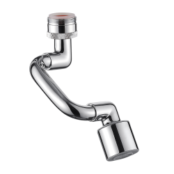 CrystalClean – Chromowany Aerator do Umywalek i Zlewozmywaków, Mosiężny M24, 2-letnia Gwarancja