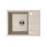 Zlewozmywak Granitowy Viti Beżowy - Elegancja i Trwałość w Twojej Kuchni