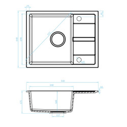 Zlewozmywak Granitowy Viti Beżowy - Elegancja i Trwałość w Twojej Kuchni