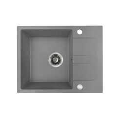 Laut Granitowy Zlewozmywak 1-komorowy, Szary Elegancja Dla Twojej Kuchni!