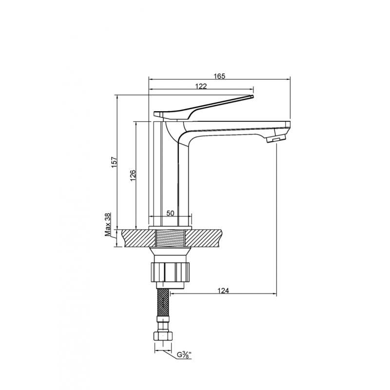 Elegancka bateria umywalkowa Neri miedziana - styl i trwałość dla Twojej łazienki!