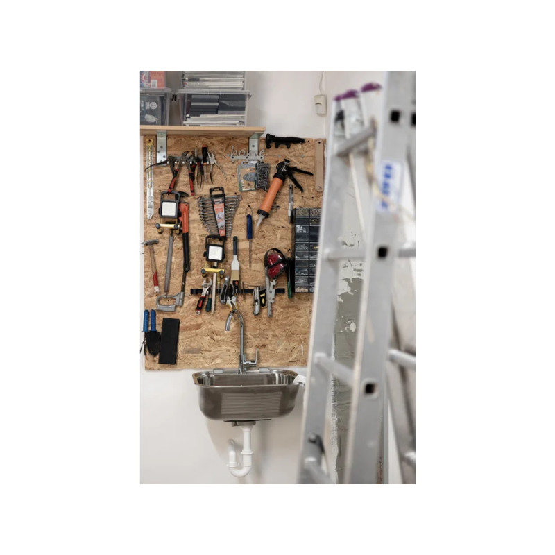 Kuchinox Chios zlewozmywak gospodarczy gładki 500x550